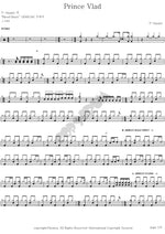 Prince Vlad T Square (ティー・スクェア) Full Drum Transcription / Drum Sheet Music COPYDRUM