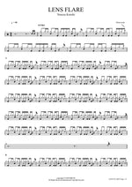 LENS FLARE Yonezu Kenshi Full Drum Transcription / Drum Sheet Music COPYDRUM