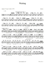 Waiting Ballyhoo! Full Drum Transcription / Drum Sheet Music COPYDRUM
