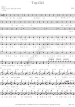 Top Girl TamTam (탐탐) Full Drum Transcription / Drum Sheet Music COPYDRUM