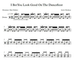 I Bet You Look Good on the Dancefloor Arctic Monkeys Full Drum Transcription / Drum Sheet Music Franki Bio
