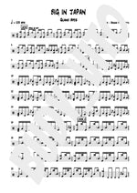 Big in Japan Guano Apes Full Drum Transcription / Drum Sheet Music BUDY_VITO