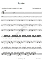 Freedom (Live) (feat. William Matthews) Bethel Music Full Drum Transcription / Drum Sheet Music COPYDRUM