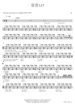 Don’t You Know? (모르니) S#arp (샵) Full Drum Transcription / Drum Sheet Music COPYDRUM