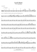 Let It Snow (Let It Snow) Big Mama (빅마마) Full Drum Transcription / Drum Sheet Music COPYDRUM