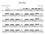 Fine Day Robin Trower Full Drum Transcription / Drum Sheet Music Franki Bio