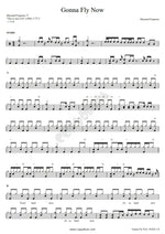 Gonna Fly Now (Theme from Rocky) Maynard Ferguson Full Drum Transcription / Drum Sheet Music COPYDRUM