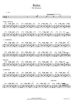 Rules The Volunteers Full Drum Transcription / Drum Sheet Music COPYDRUM