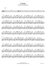 Loose 엔하이픈 (ENHYPEN) Full Drum Transcription / Drum Sheet Music COPYDRUM