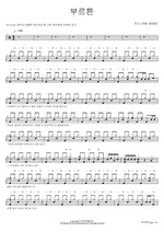 Blistered (부르튼) The Koxx (칵스) Full Drum Transcription / Drum Sheet Music COPYDRUM