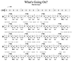 What's Going On Marvin Gaye Full Drum Transcription / Drum Sheet Music Cyril Mayer