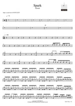 Spark Hiromi Full Drum Transcription / Drum Sheet Music COPYDRUM