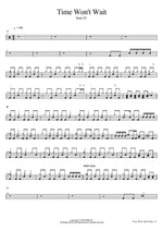 Time Won't Wait Sum 41 Full Drum Transcription / Drum Sheet Music COPYDRUM