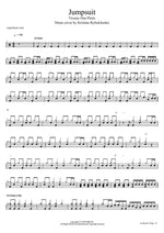 Jumpsuit (Drum cover by Kristina Rybalchenko) Twenty One Pilots Full Drum Transcription / Drum Sheet Music COPYDRUM