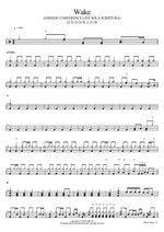 Wake (ONEDAY CONFERENCE LIVE SOLA SCRIPTURA) Isaiah6tyOne (아이자야씩스티원) Full Drum Transcription / Drum Sheet Music COPYDRUM
