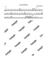 Love Street The Doors Full Drum Transcription / Drum Sheet Music KiwiDrums