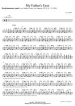 My Father's Eyes (Live in Los Angeles 2001) Eric Clapton Full Drum Transcription / Drum Sheet Music COPYDRUM