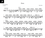 Perm Bruno Mars Full Drum Transcription / Drum Sheet Music Drum Sheet MX