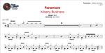 Misery Business Paramore Full Drum Transcription / Drum Sheet Music Chef Cook