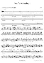 It`s Christmas Day Roy Kim (로이킴) Full Drum Transcription / Drum Sheet Music COPYDRUM