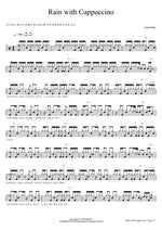 Rain with Cappuccino (雨とカプチーノ) Yorushika (ヨルシカ) Full Drum Transcription / Drum Sheet Music COPYDRUM