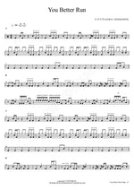 You Better Run (You Better Run) Girls' Generation (소녀시대) Full Drum Transcription / Drum Sheet Music COPYDRUM
