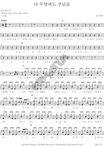 I Desire Nothing but You, Lord (나 무엇과도 주님을) Ongijangee (옹기장이) Full Drum Transcription / Drum Sheet Music COPYDRUM