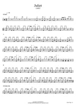 Juliet LMNT Full Drum Transcription / Drum Sheet Music COPYDRUM