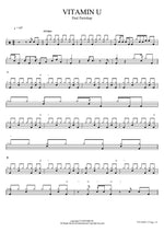 VITAMIN U Paul Partohap Full Drum Transcription / Drum Sheet Music COPYDRUM