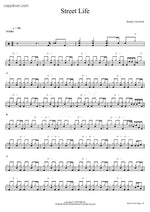 Street Life Randy Crawford Full Drum Transcription / Drum Sheet Music COPYDRUM