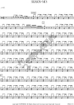 Mix Season Full Drum Transcription / Drum Sheet Music COPYDRUM