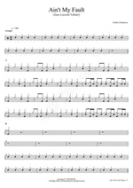 Ain't My Fault (Zara Larsson Tribute) Andres Espinosa Full Drum Transcription / Drum Sheet Music COPYDRUM