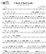 Cheri, Cheri Lady Modern Talking Full Drum Transcription / Drum Sheet Music DrumSetSheetMusic.com