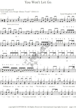 You Won't Let Go Israel Houghton Full Drum Transcription / Drum Sheet Music COPYDRUM