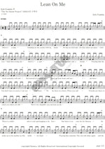 Lean on Me Kirk Franklin Full Drum Transcription / Drum Sheet Music COPYDRUM