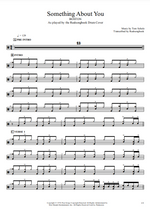 Something About You Boston Full Drum Transcription / Drum Sheet Music Realsongbook