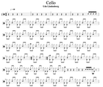 Cello Udo Lindenberg Full Drum Transcription / Drum Sheet Music Cyril Mayer