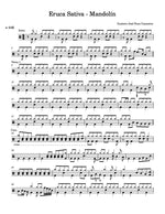 Mandolín Eruca Sativa Full Drum Transcription / Drum Sheet Music Carlos Dias Aidos