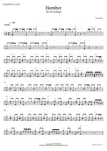 Bomber (Re Recording) (爆弾魔) Yorushika (ヨルシカ) Full Drum Transcription / Drum Sheet Music COPYDRUM