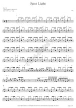 Spot Light Rio Full Drum Transcription / Drum Sheet Music COPYDRUM