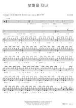 Through the Blood (보혈을 지나) ANOINTING (어노인팅) Full Drum Transcription / Drum Sheet Music COPYDRUM