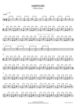 Supercuts Jeremy Zucker Full Drum Transcription / Drum Sheet Music COPYDRUM