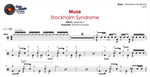Stockholm Syndrome Muse Full Drum Transcription / Drum Sheet Music Chef Cook