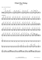 S'bab Dia Hidup UNDVD Full Drum Transcription / Drum Sheet Music COPYDRUM