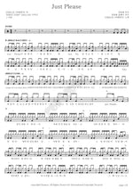 Just Please CNBLUE (씨엔블루) Full Drum Transcription / Drum Sheet Music COPYDRUM
