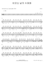 Watercolor on a Rainy Day (비오는 날의 수채화) Kwon In Ha (권인하) Full Drum Transcription / Drum Sheet Music COPYDRUM