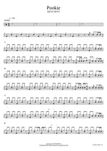 Pookie FIFTY FIFTY Full Drum Transcription / Drum Sheet Music COPYDRUM