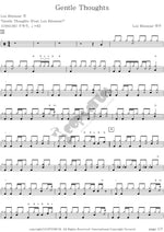 Gentle Thoughts Lee Ritenour Full Drum Transcription / Drum Sheet Music COPYDRUM