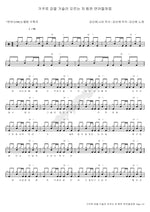 Like the Strong Salmon Swimming Upstream (거꾸로 강을 거슬러 오르는 저 힘찬 연어들처럼) Kang San Ae (강산에) Full Drum Transcription / Drum Sheet Music COPYDRUM