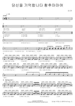 I Remember You, Empress (당신을 기억합니다 황후마마여) Kim Go Eun (김고은) Full Drum Transcription / Drum Sheet Music COPYDRUM